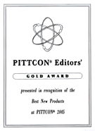 DART wins Pittcon 2005 Gold