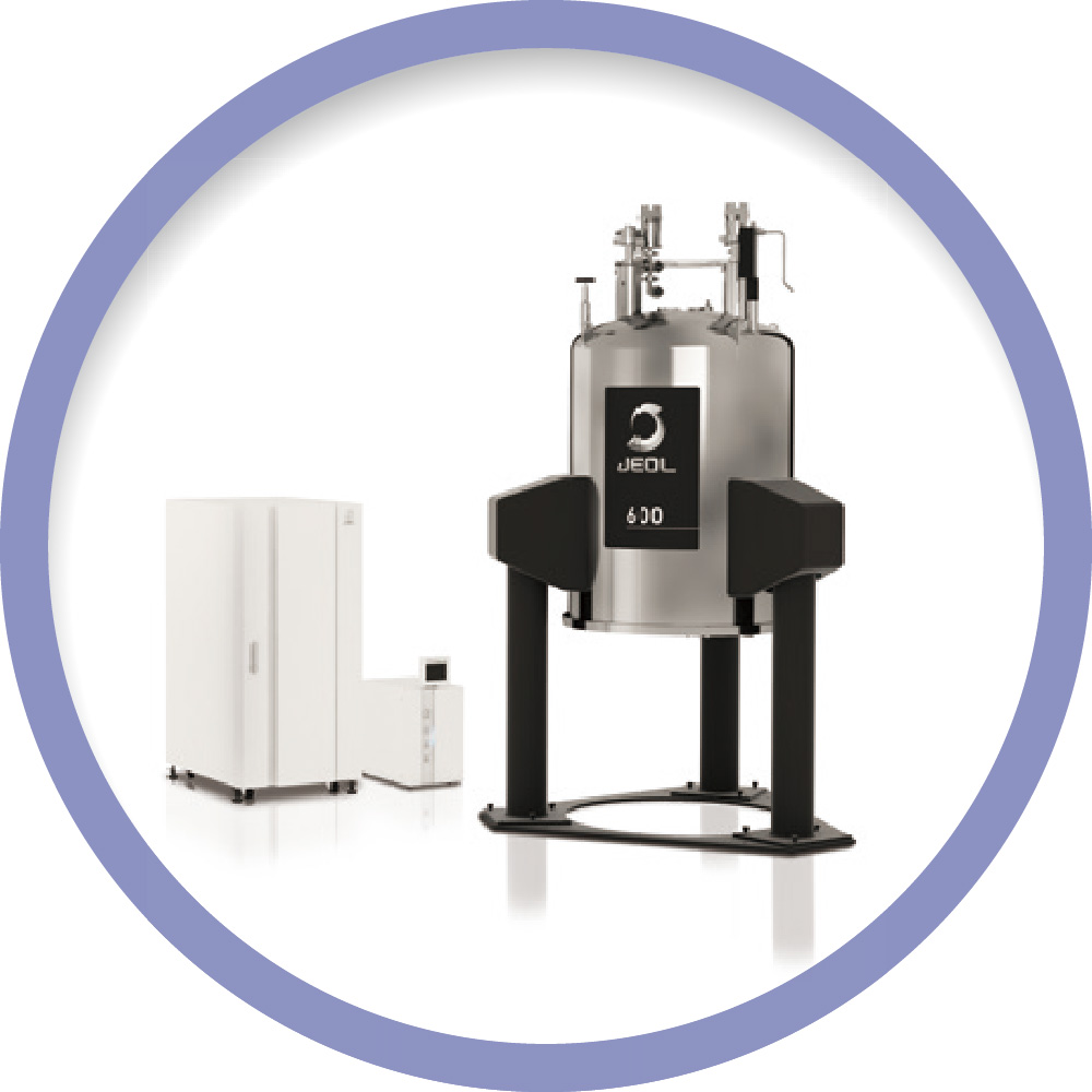 NMR crystal structure analysis by solid-state JNM-ECZL600 NMR