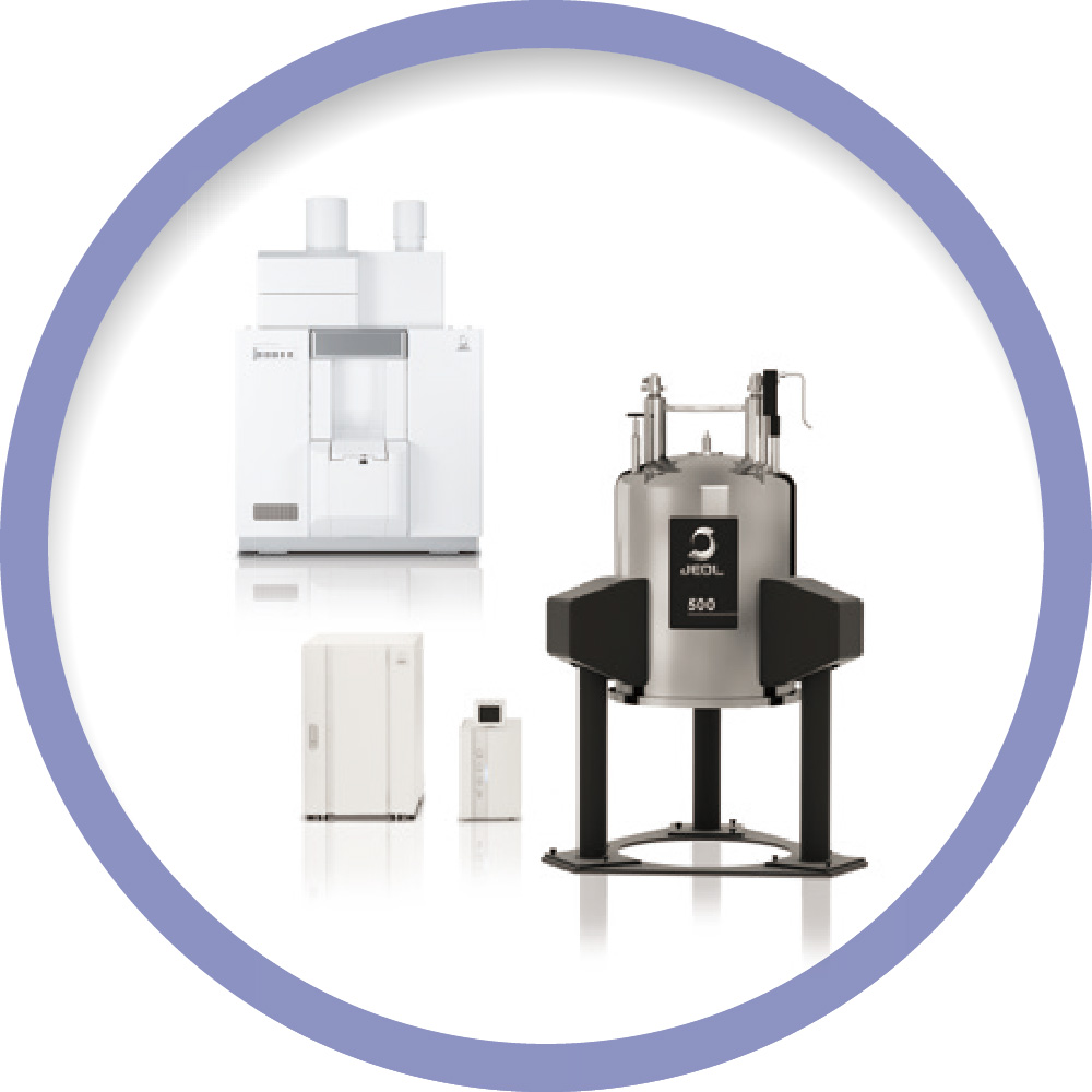 Molecular structure analysis by JMS-S3000 SpiralTOF™-plus 3.0 and solution NMR