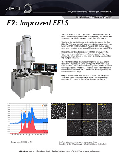 Multipurpose Analytical S/TEM | Cold Field Emission Gun | JEM-F200