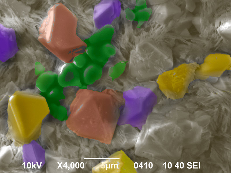SUBJECT: morphology of galium arsenide nanocrystalline surface; CREDIT: Sergey and Nataliya Simchenko, SSTehnology; METHOD/INSTRUMENT: JEOL JSM-6490