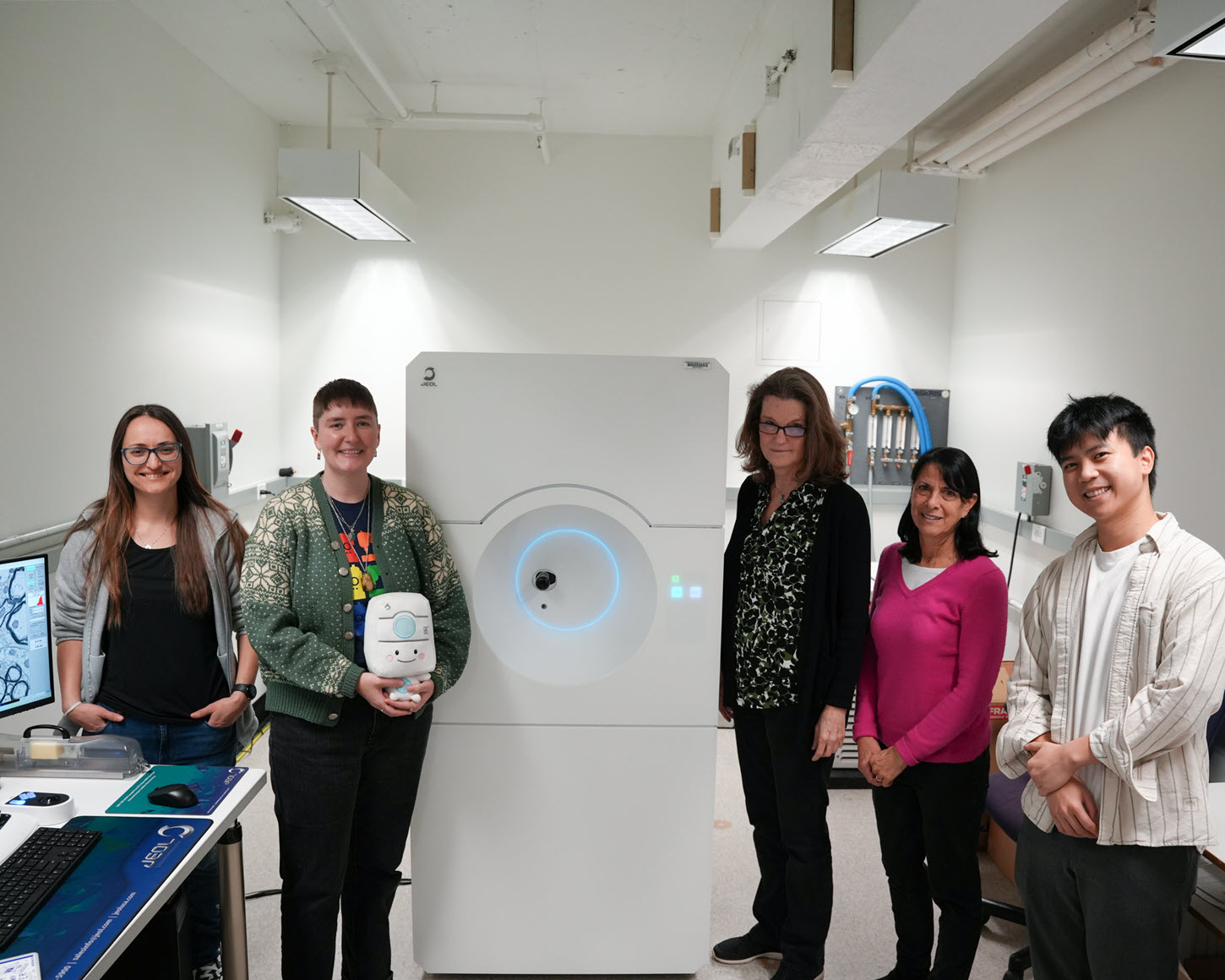 From left to right: Lucy Gordon, Anja Nordstrom, Maria Ericsson, Louise Trakimas, Abert Tian Chen