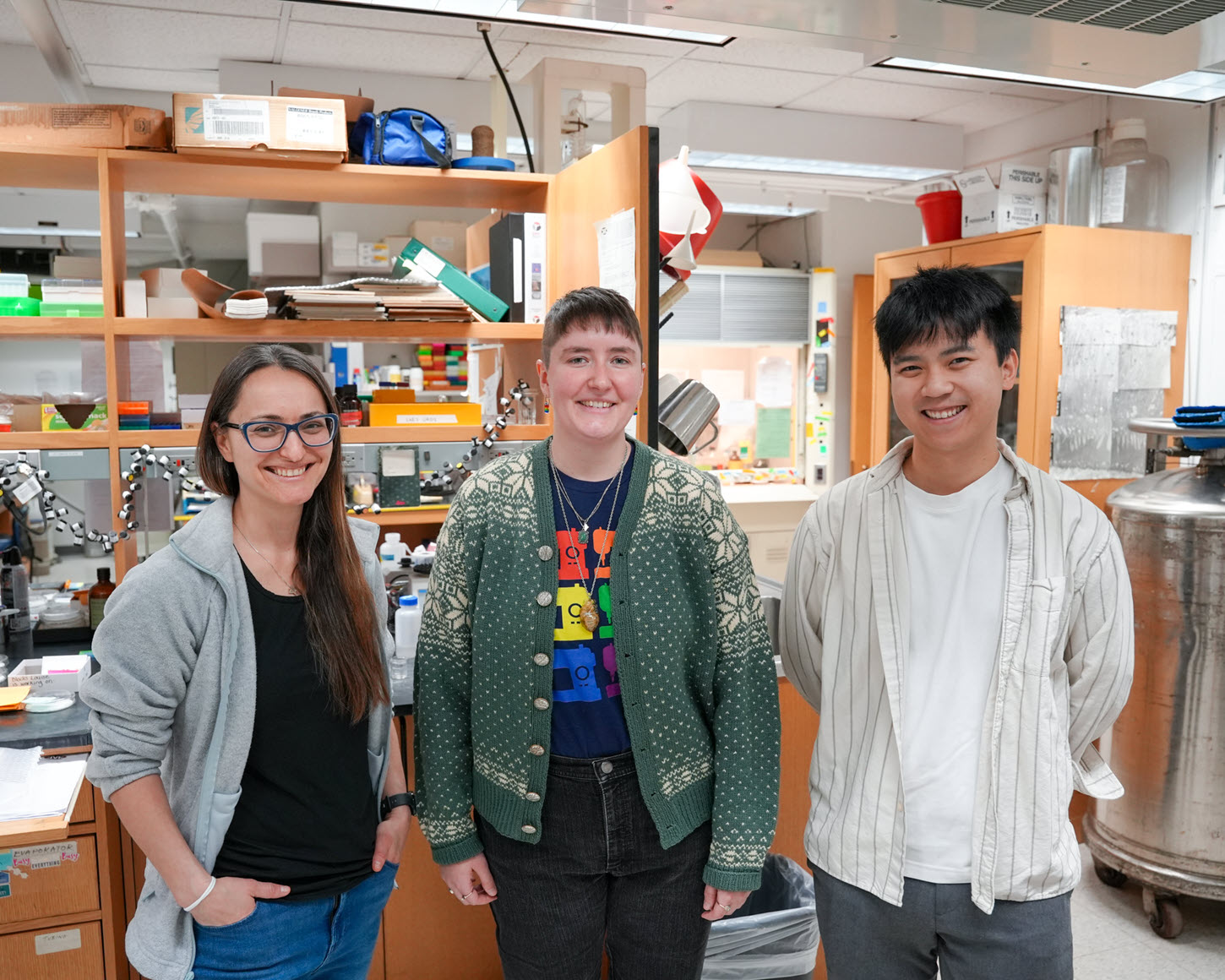 Lucy Gordon, Anja Nordstrom, and Albert Tian Chen