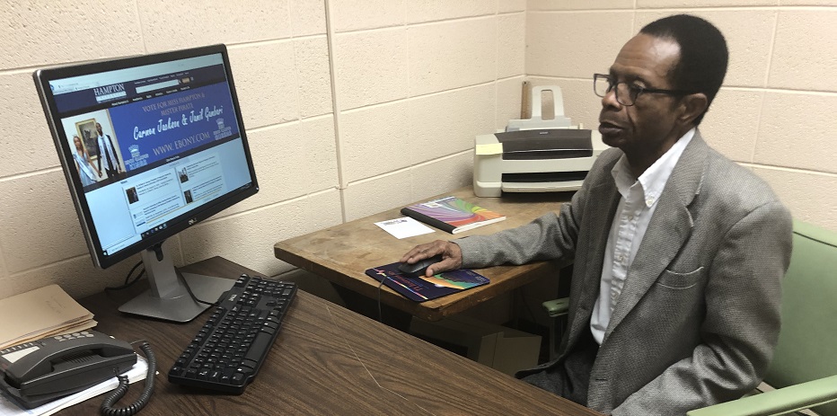 Godson C. Nwokogu, a Professor of Chemistry and Biochemistry at Hampton University