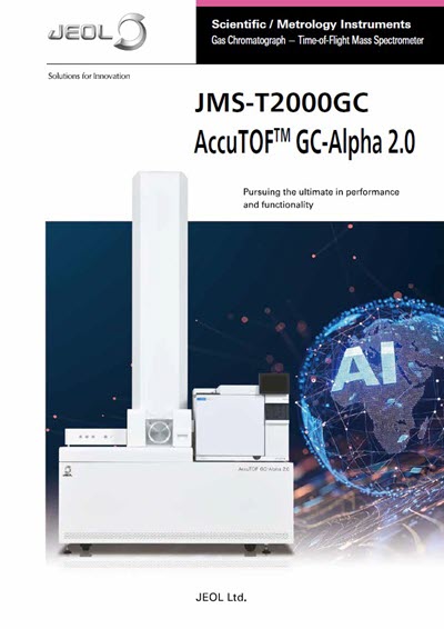 Download the AccuTOF™ GC-Alpha 2.0 brochure