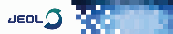 JEOL Logo with blocks
